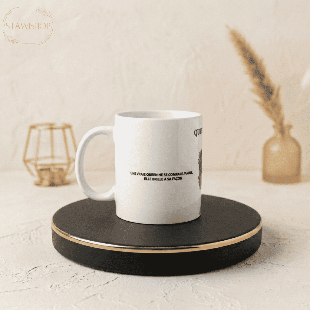 Mug personnalisé "Vraie Queen"