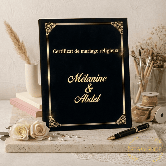 Certificat de Mariage Personnalisé