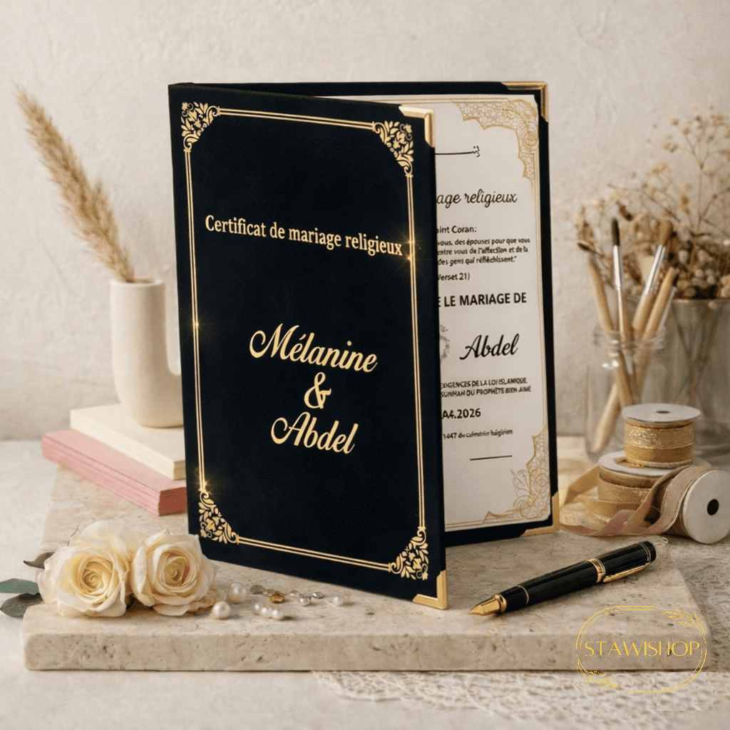 Certificat de Mariage Personnalisé