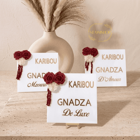 Pancarte PLexi Personnalisée Blanc