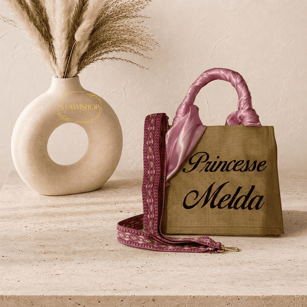 Sac en Jute Personnalisé Tendance