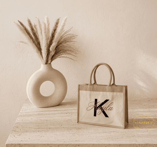 Sac en Jute Personnalisé Authentique