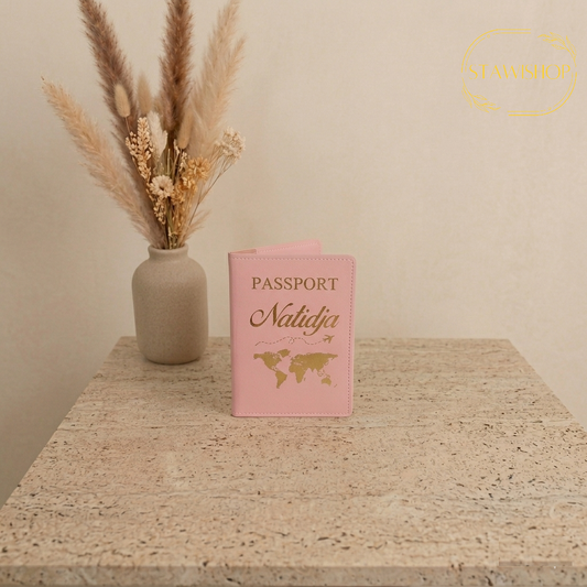 Protège Passeport de Luxe rose